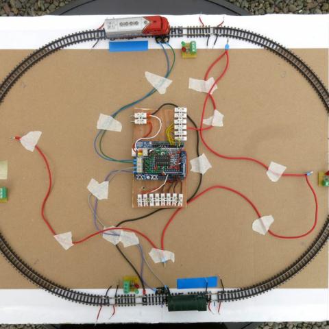 Arduino controlled model railway
