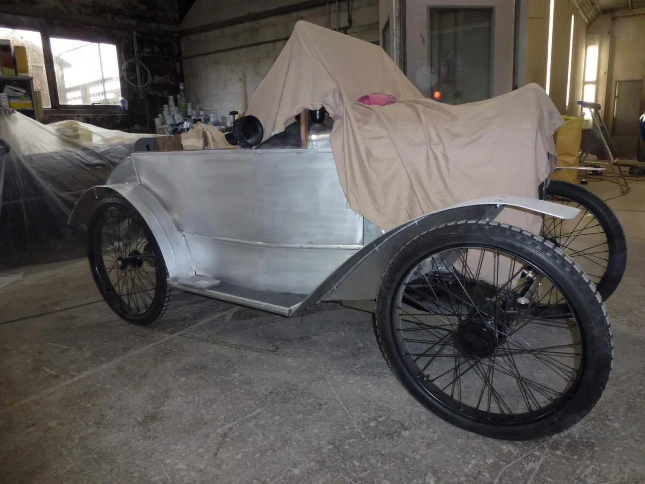 The Skeoch is now being prepped for painting