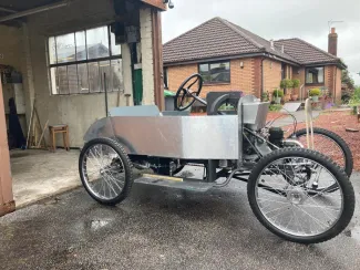 Fabrication of the coachwork has started.