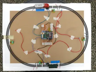 Arduino controlled model railway