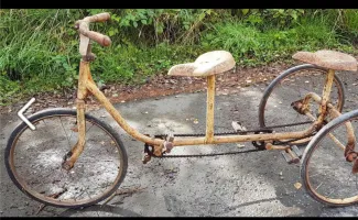Child's Triang Trike Restoration